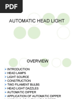 Download Automatic Headlight PPT by N C Abhijith SN38679637 doc pdf