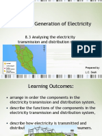 Chapter 8 Generation of Electricity: 8.3 Analysing The Electricity Transmission and Distribution System