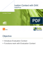 Get Into Evaluation Context With DAX