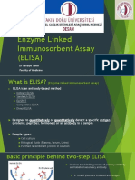 Yakin Dogu Universitesi Enzyme Linked Immunosorbent Assay (ELISA) Dr Ferdiye Taner