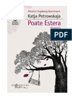 Katja Petrowskaja - Poate Estera V 0.9