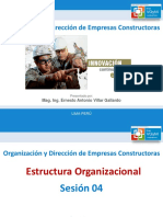 estructura organizacional