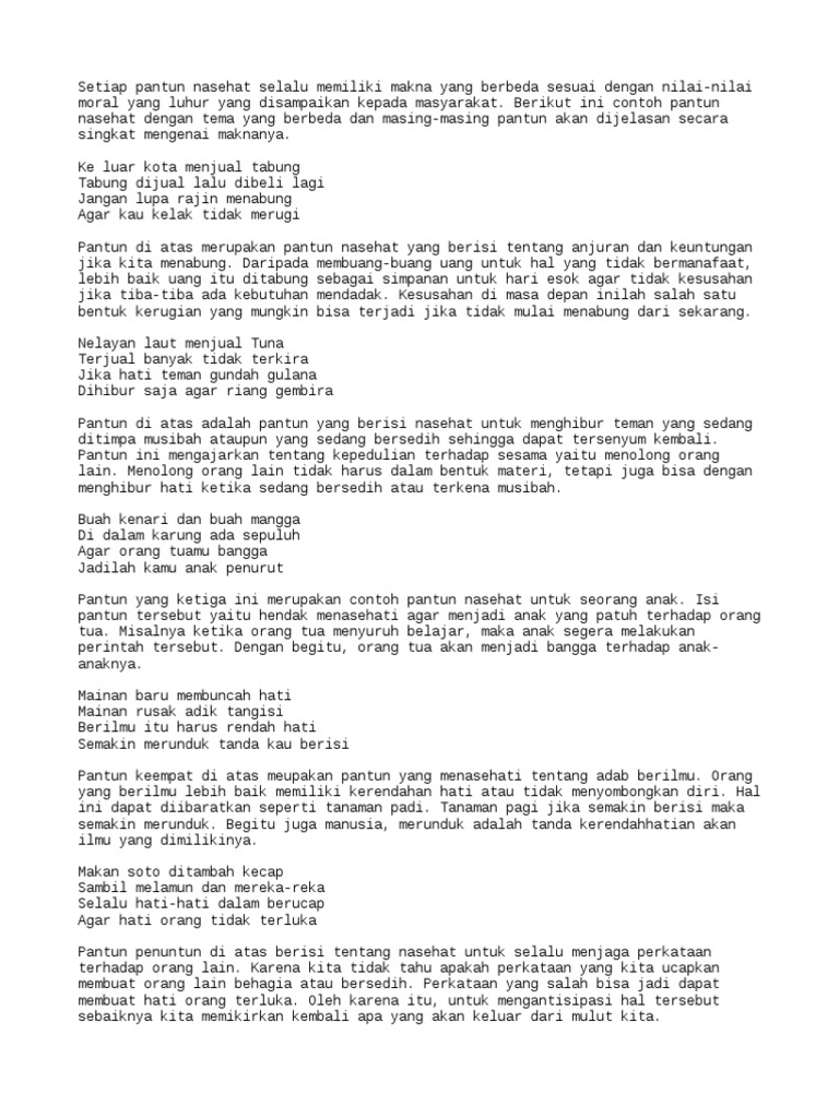 Pantun Syafira Nurliyana