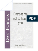 Entreat Me Not To Leave You Dan Forrest PDF