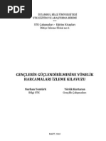 Gençlerin Güçlendirilmesine Yönelik Harcamaları İzleme Kılavuzu