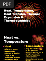 Heat, Temperature, Heat Transfer, Thermal Expansion & Thermodynamics