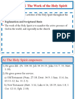 Chapter 30 Work of the Holy Spirit