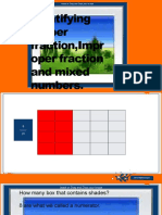 Identifying Proper Fraction, Improper Fraction and Mixed Numbers