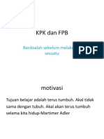 KPK Dan FPB
