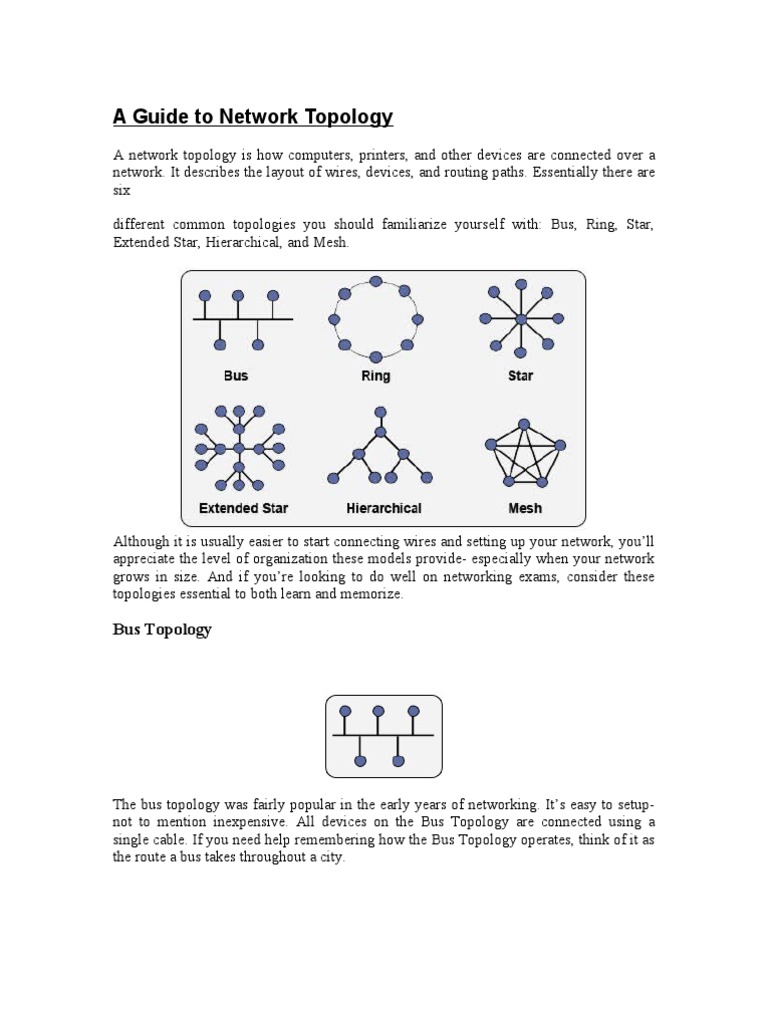 Network guide to networks