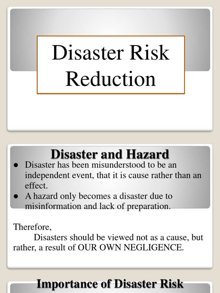 DRRM | PDF | Emergency Management | Hazards