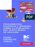 Pensamientos Políticos y Memorias Sobre La Población Del Nuevo Reino de Granada PDF