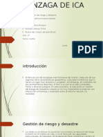 gestión de riesgo de desastre ica 