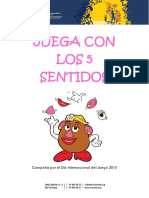 Juega Con Los 5 Sentidos - Unidad PDF