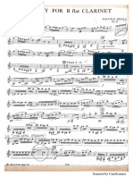Arnold - Fantasy Op. 87 Per Clarinetto Solo