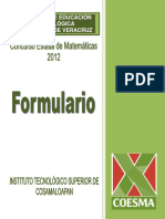 Formulario Coesma 2014