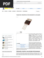 Transistor_ Princípios de Funcionamento e Aplicações