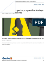 Vecinos, Preocupados Por Prostitución Bajo El Viaducto Del Metro _ Gente.com.Co