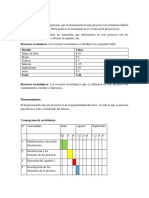 Recursos, Coronogrmy Espam de Conteniods.