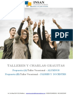 Formato - Propuesta Talleres Gratuitos - Colegios