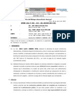 Informe Legal #046.18 - Sobre Cumplimiento de Resolución Judicial de La Sr. Walter Esteban Valdez Esquivel.