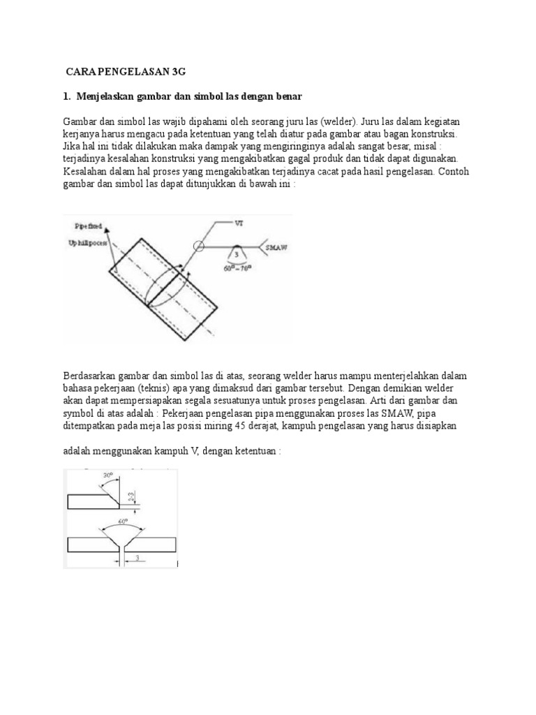 Cara Pengelasan 3g Pdf