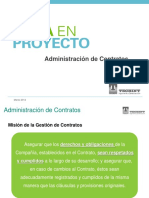 Administración de Contratos - Presentación