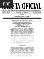 Gaceta Oficial Extraordinaria 6.397