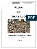 PLAN DE TRABAJO VERIFICACION DE METAS 2018.docx