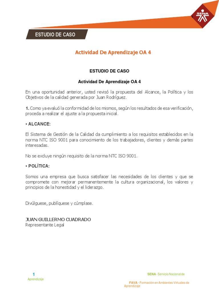 Mejora Continua en Gestión de Calidad ISO 9001 | PDF | Gestión de la ...