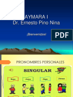 Aymara Pronunciación