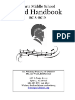 2018 Sms Band Handbook