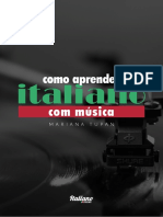 Ebook - Como Aprender Italiano Com Música-2 PDF