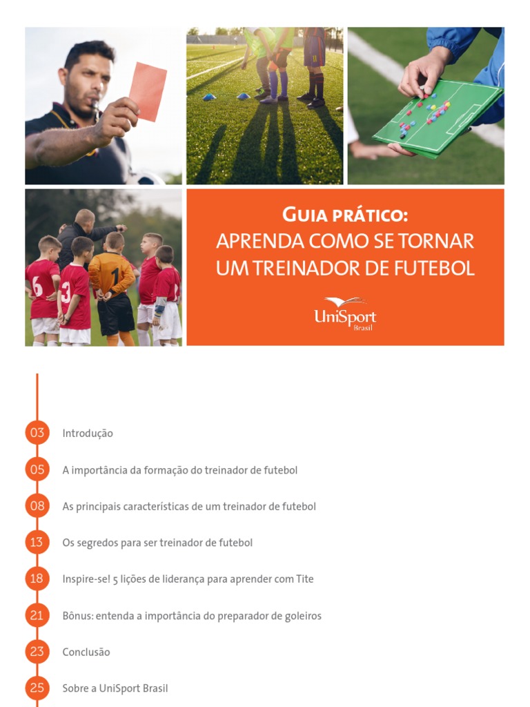 Aprenda Como Se Tornar Um Treinador De Futebol: Guia prático ...