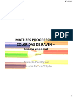 Matrizes Progressivas Coloridas de Raven