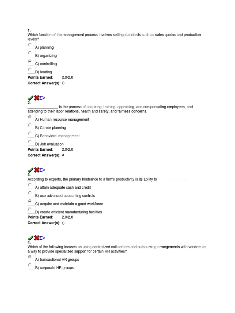 HRM_test_1 Human Resource Management Human Resources