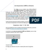 Leer El Sensor de Temperatura LM35 en Arduino