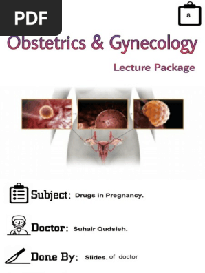 8 Drugs During Pregnancy Slides Fetus Prenatal Development