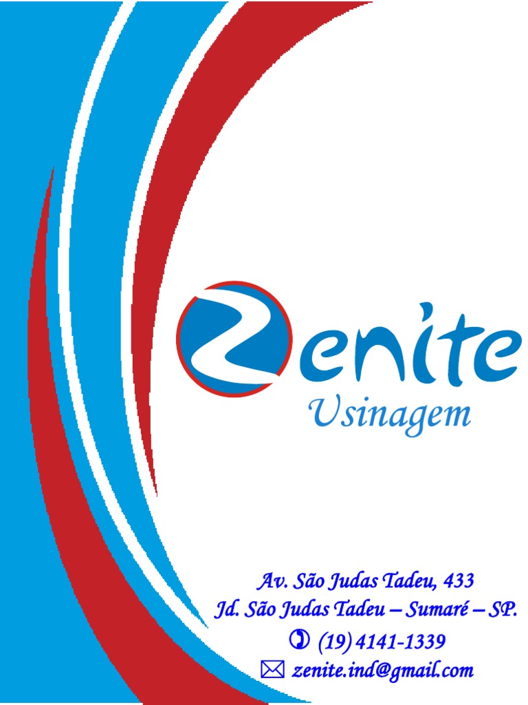 Apresentação Zenite Usinagem PDF