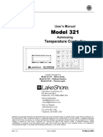 Model 321: Temperature Controller