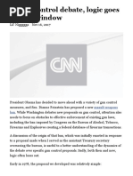 In Gun Control Debate, Logic Goes Out the Window - CNN