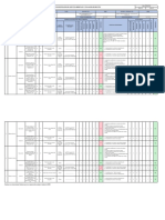 Matriz identificación aspectos ambientales y evaluación impactos packing fruta amoniaco