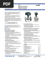 AXF Magnetic Flowmeter Integral Flowmeter Remote Flowtube