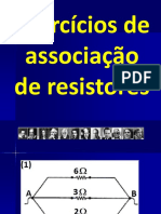 Física - Clóvis - Questões Associação de Resistores 2018 Lista 1