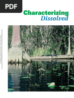 Characterizing: Dissolved