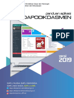 Panduan Aplikasi Dapodikdasmen Versi 2019 PDF