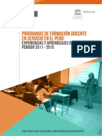 Formación Docente 2017 PERU