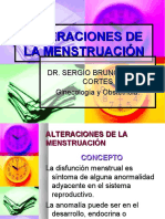 Gonzalez Guiaresidencias 1a Diapositivas Area 07 Alteraciones Menstruacion PDF