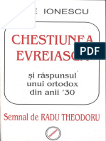 (Nae Ionescu) Chestiunea Evreiasca