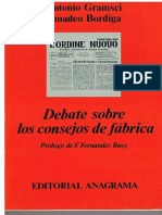Antonio Gramsci & Amadeo Bordiga - Debate Sobre Los Consejos de Fábrica